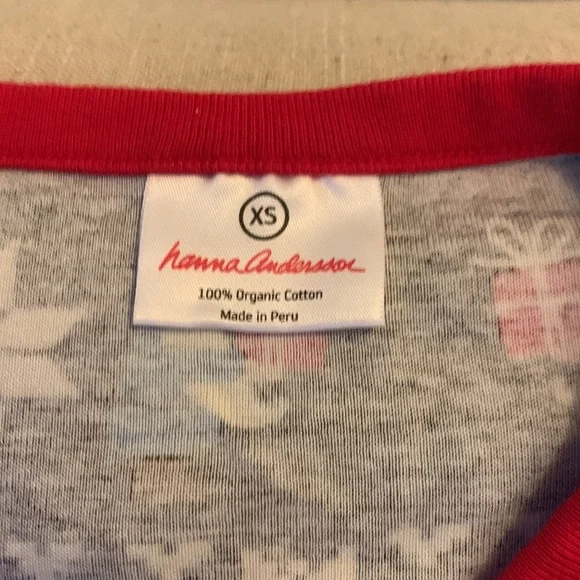Hanna Andersson Gnome Christmas PJS size XS - Picture 2 of 3